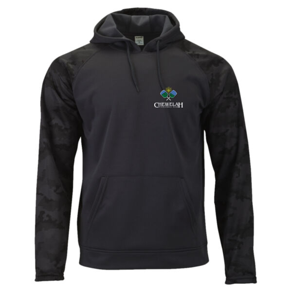 Chewelah Pickleball - Tahoe Camo Fleece Hoodie Thumbnail
