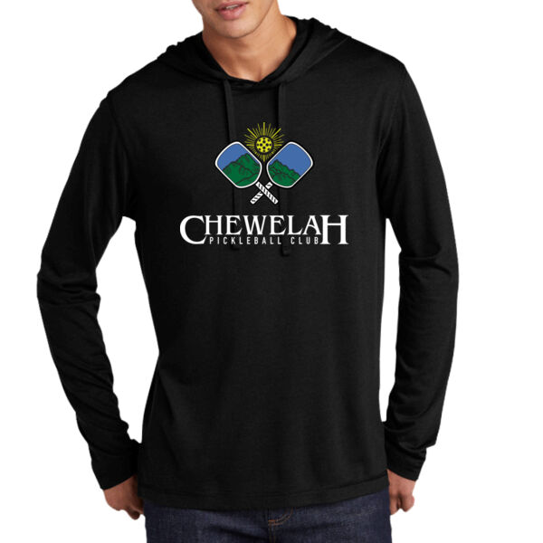 Chewelah Pickleball - PosiCharge ® Tri Blend Wicking Long Sleeve Hoodie Thumbnail